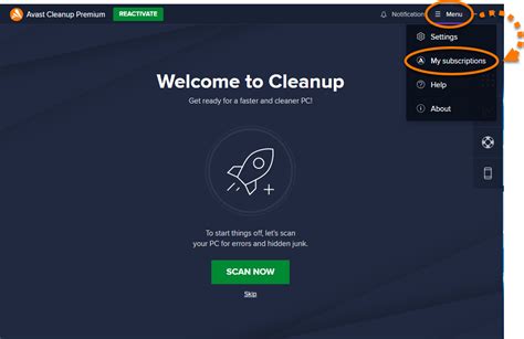 Jak aktywować program Avast Cleanup Premium .